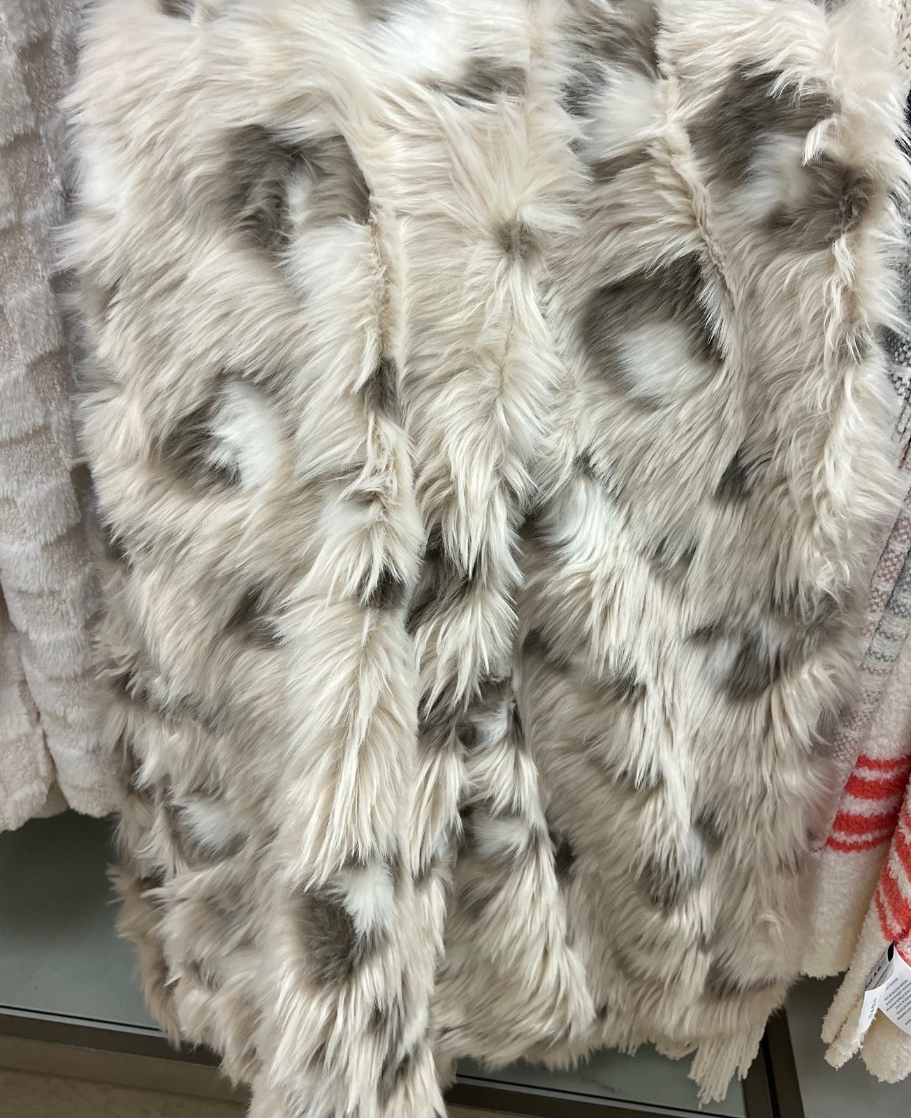 htf faux fur rachel zoe throw !