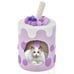 Bubble Tea Cat Tree Tower with Scratching Post-Purple - Color: Purple