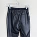 Wolford Jenna Vegan Leather Trousers Pants *Black* Crop Flare Sz EU 34 / US 4
