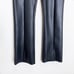 Wolford Jenna Vegan Leather Trousers Pants *Black* Crop Flare Sz EU 34 / US 4