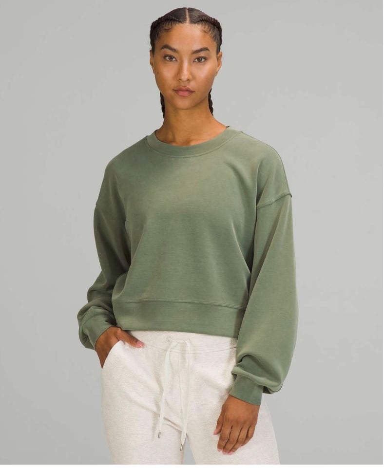 Lululemon Perfectly Oversized Cropped Crew *Softstreme™