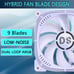 DS LEDDESS FANS (6 PACK)