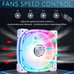 DS LEDDESS FANS (6 PACK)