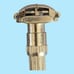 Vintage 1962 Gillette Slim Adjustable 1-9 Safety Razor H-4 Nickel Plated