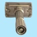 Vintage 1962 Gillette Slim Adjustable 1-9 Safety Razor H-4 Nickel Plated