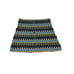 Free People Stretch Gold Green Retro Open Knit Chervon Mini Skirt Womens M