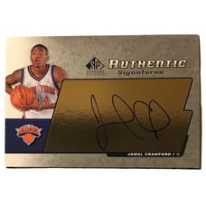 Signature Edition Jamal Crawford Authentic Signature New York Knicks NBA Auto
