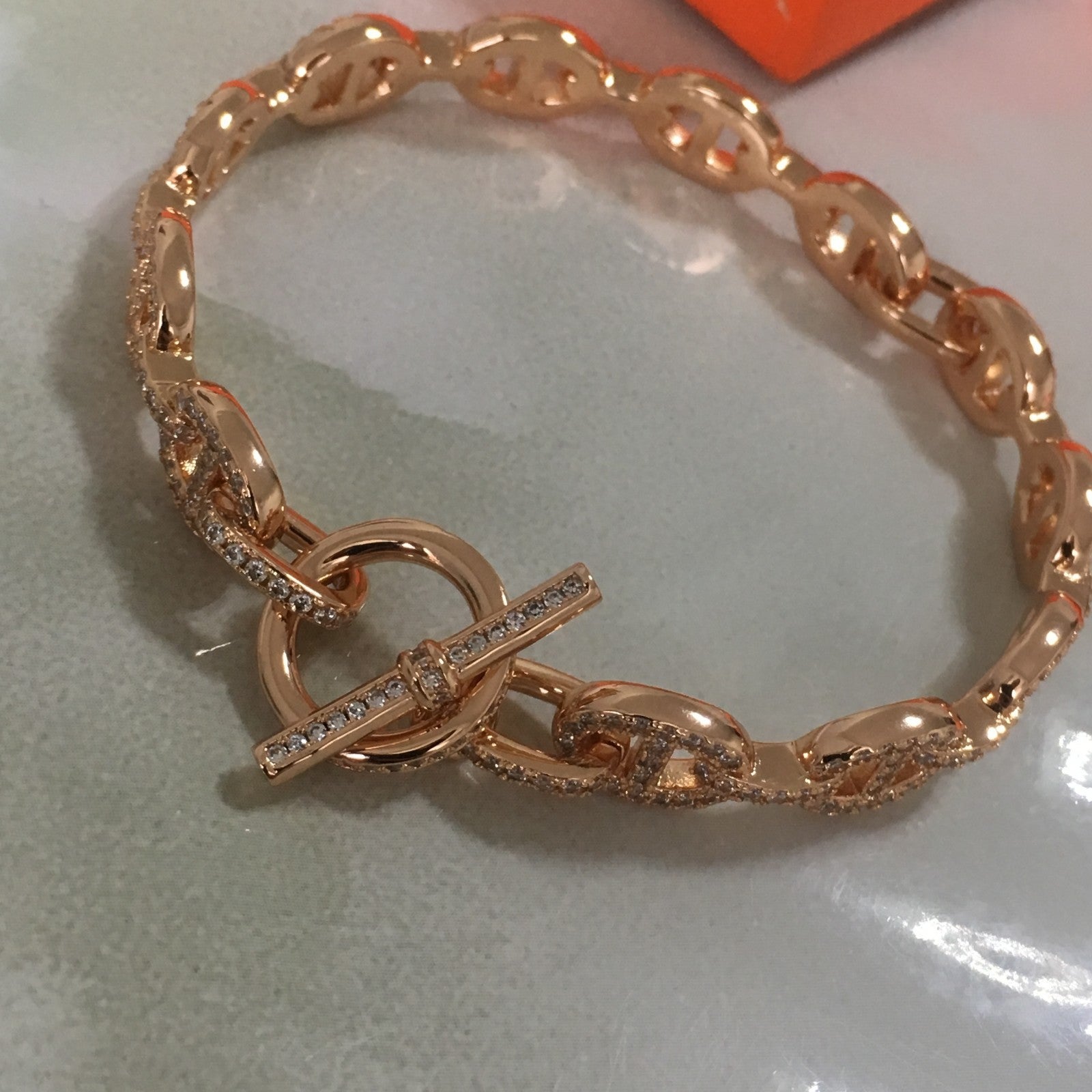 Authentic ዙeřmęs diamond bracelets