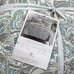 Levtex Home NWT Assisi Quilt Set Full/Queen 2 Shams Mint Green Paisley Floral