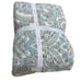 Levtex Home NWT Assisi Quilt Set Full/Queen 2 Shams Mint Green Paisley Floral