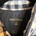 J. CREW Navy and white gingham check quilted vest size small preppy spring