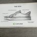 New Cariuma OCA Low Shadow Blue Canvas Sneakers Shoes Womens 8.5 Mens 7