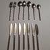 PIER 1 Imports CALDERA 18/8 Stainless Flatware WAVY HANDLE 14 Pcs.