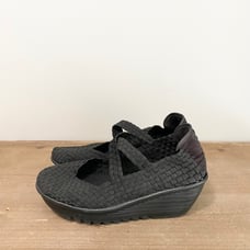 BM Bernie Mev Lulia Slip On Shoes Black Size 40 (10.5)