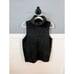 WAYF Shay Sleeveless Rib Cowl Neck Sweater Gray