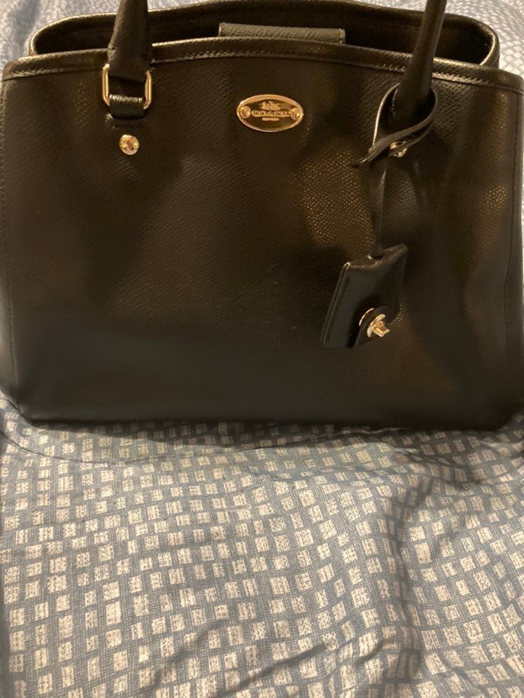 Coach Black Margot Carryall Bag