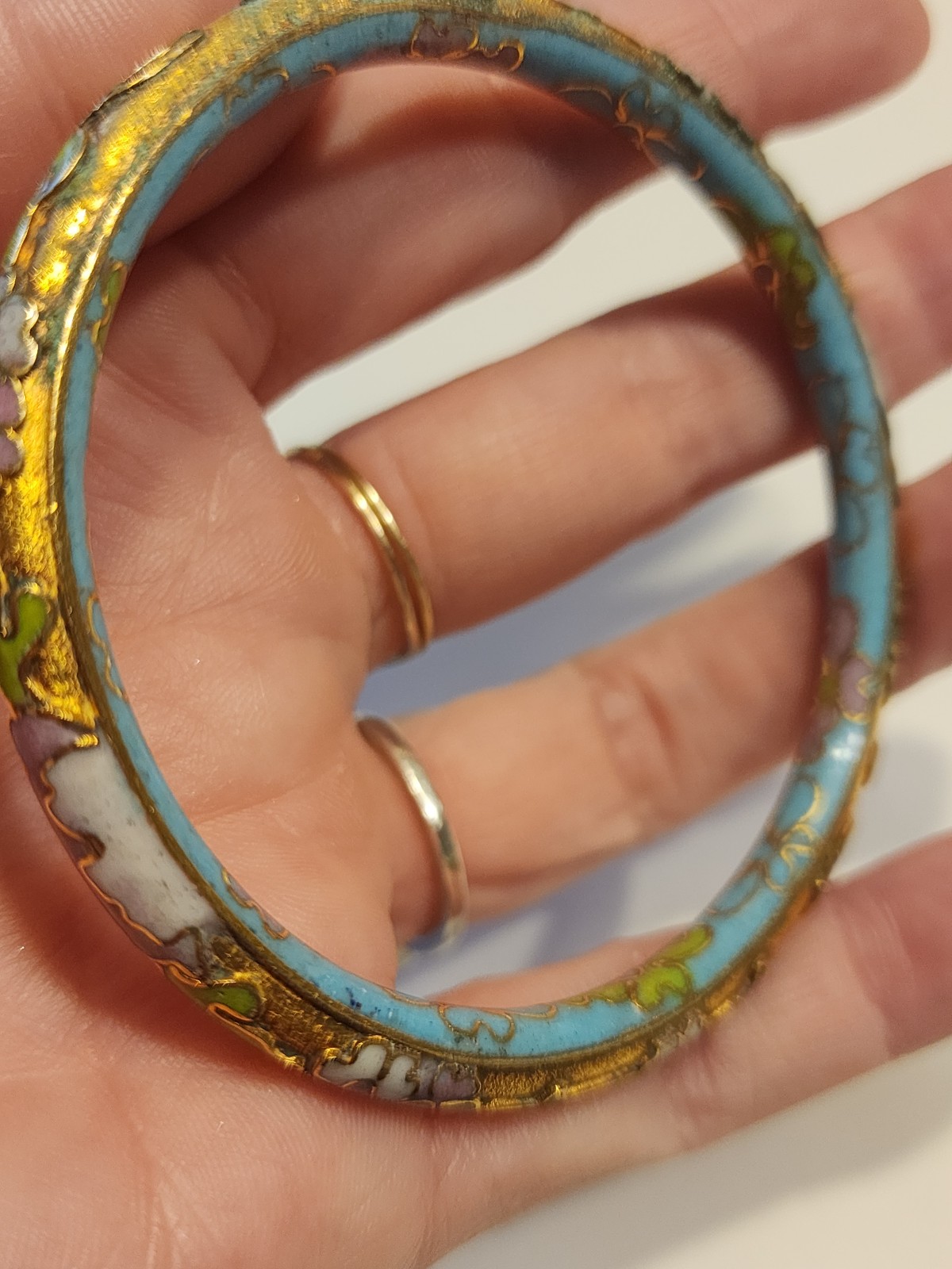 cloisonné bracelet