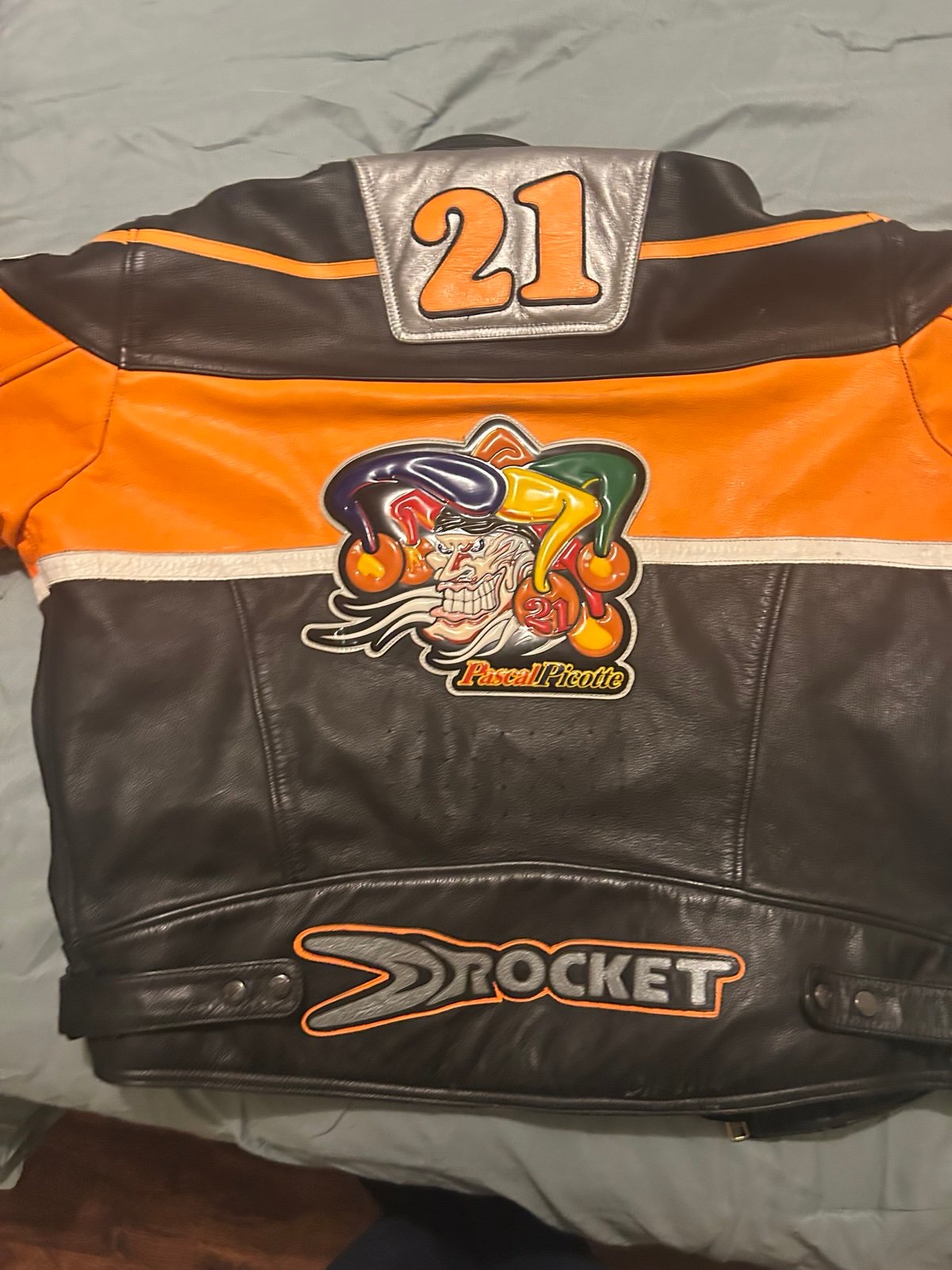 “Joe Rocket Motorcycle 21 Picotte Leather Jacket”
