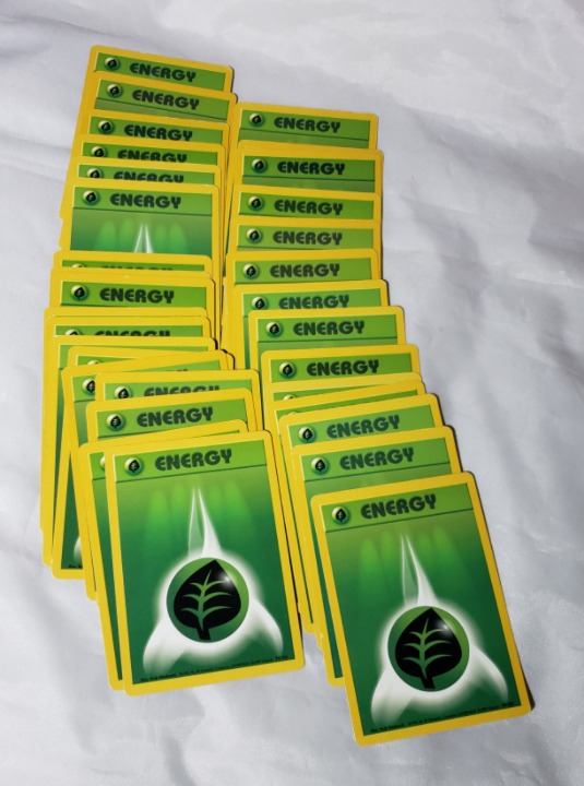 Pokemon Grass Energy Base Set 32 Cards