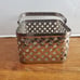 Beautiful Vintage 5 Inch Metal Basket For Storage, Display, Jewelry, Etc.