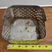 Beautiful Vintage 5 Inch Metal Basket For Storage, Display, Jewelry, Etc.