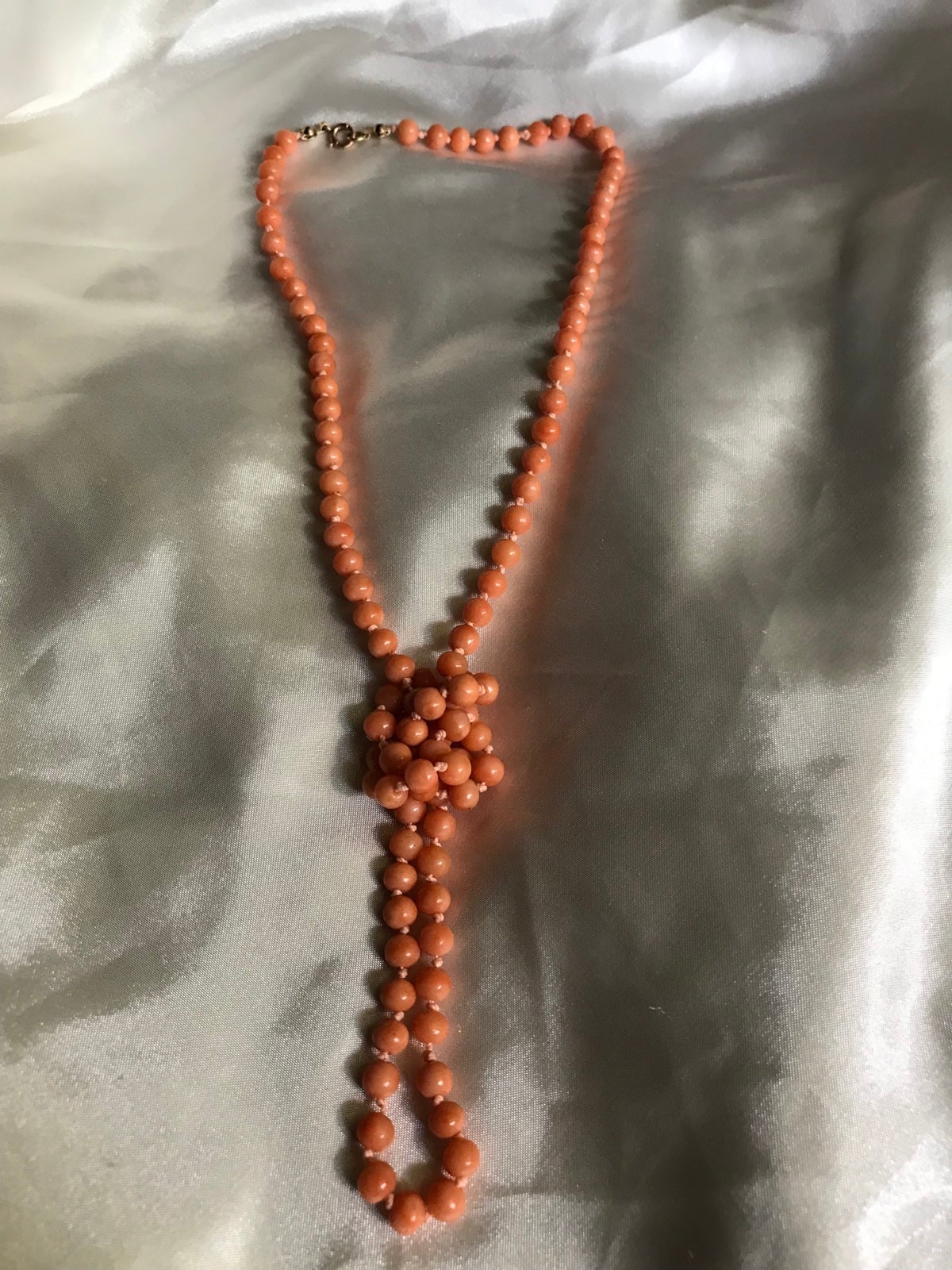Angel skin Coral Necklace
