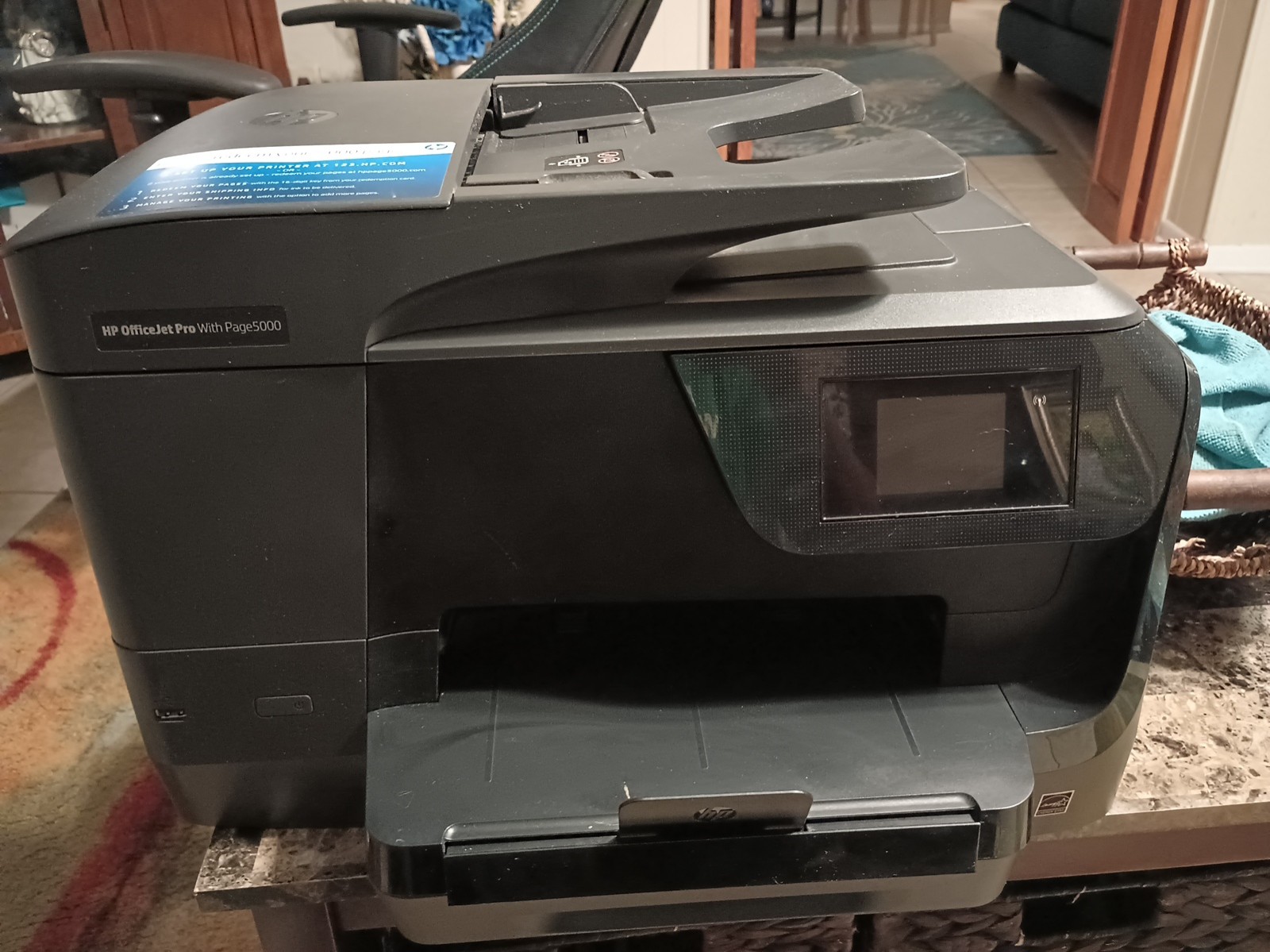HP OfficeJet Pro with Page5000