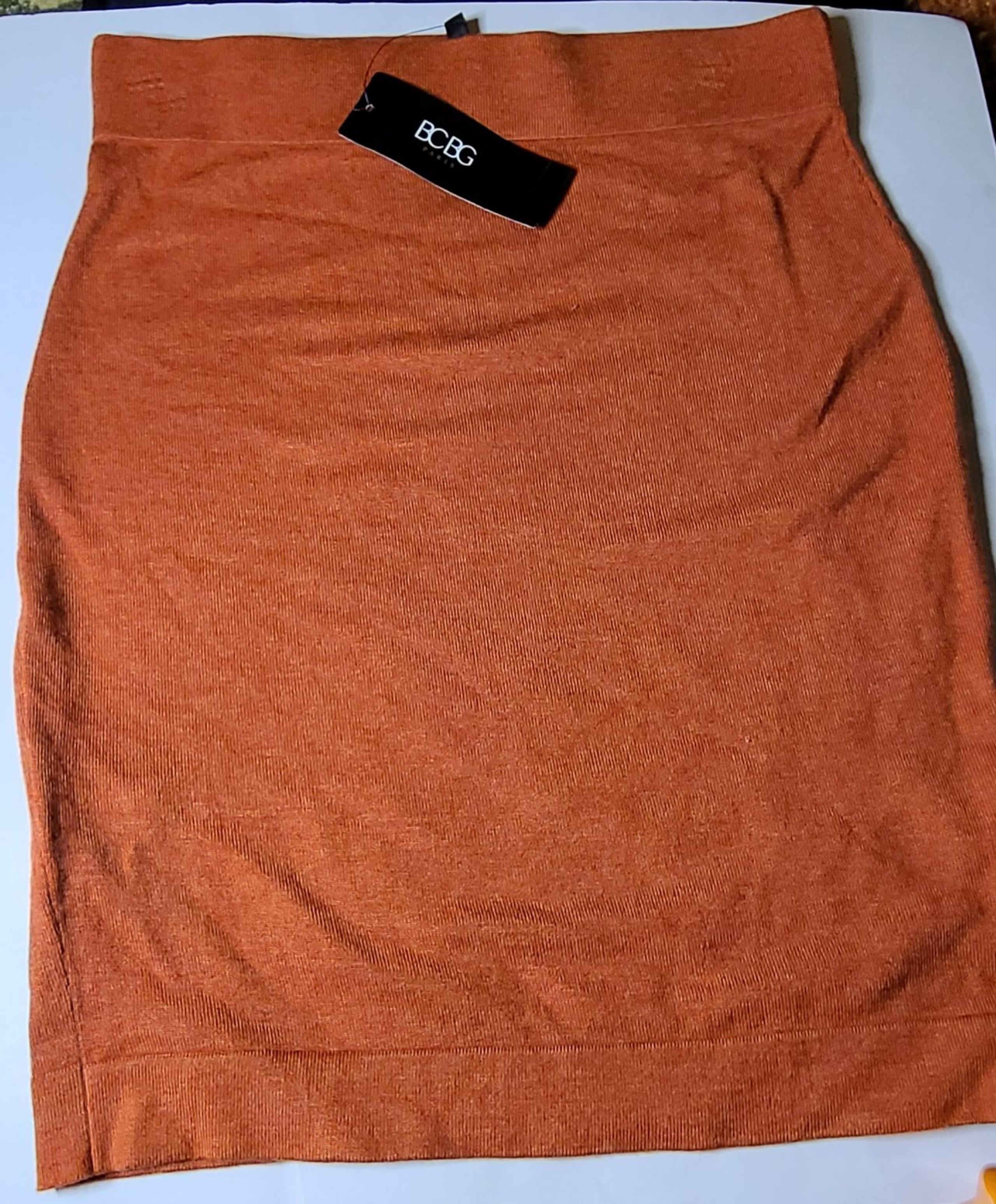 Bcbg  mini skirt burnt orange
