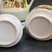 Creamer and Sugar Bowl Teapot Spice of Life Pattern