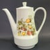 Creamer and Sugar Bowl Teapot Spice of Life Pattern