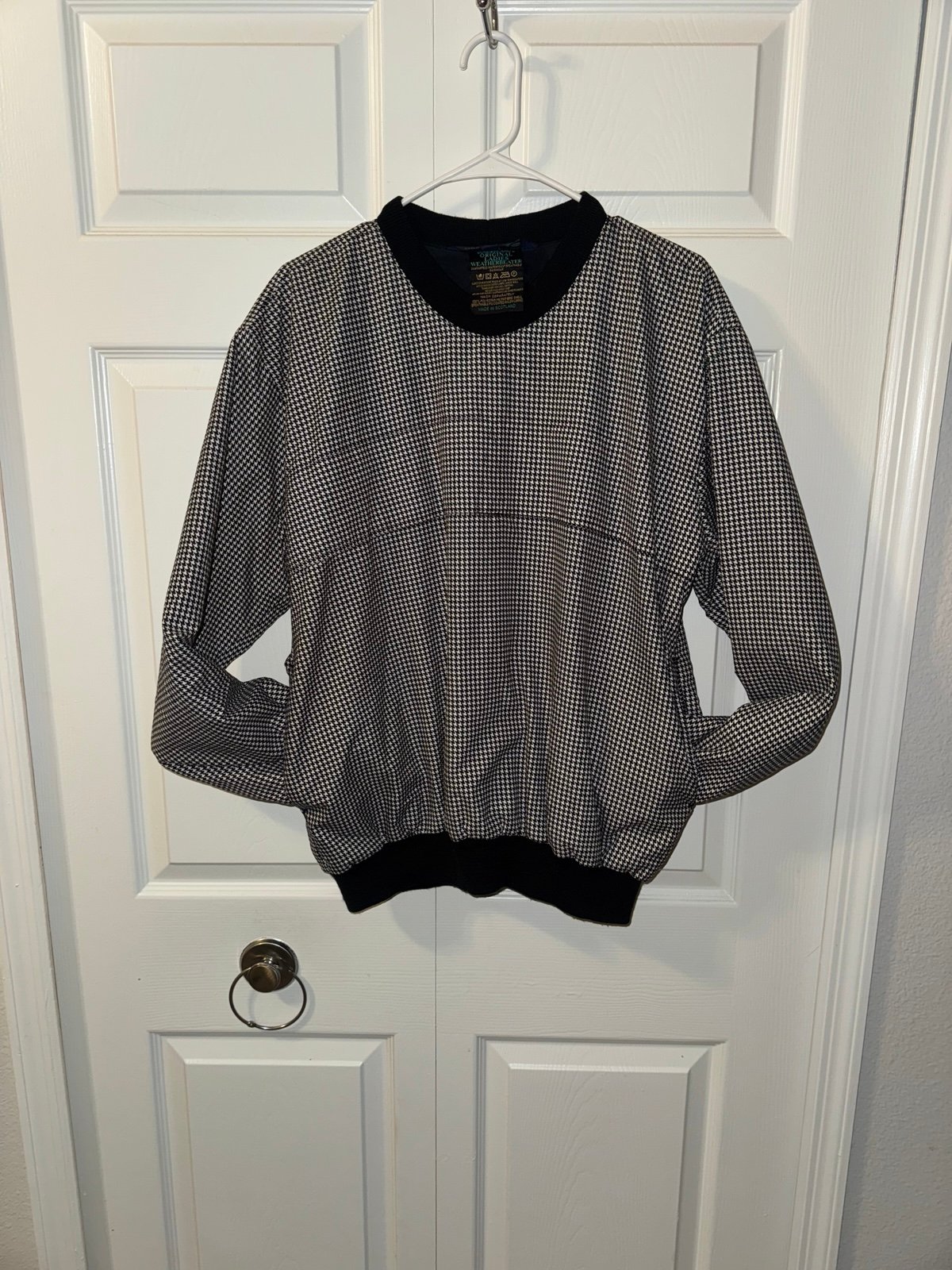 Vintage Sunderland of Scotland vintage Golf pullover windbreaker women's Large