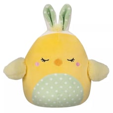 Squishmallows Aimee the Yellow Chick Wearing Bunny Ears 12 2023 Easter Collect