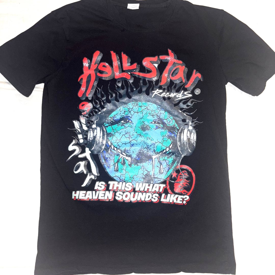 Hell Studios star Globe tee High Street Fashion Men's Short Sleeve T-Shirt