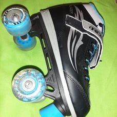 Roller Derby Blazer Quad Skates Black/Blue/Grey