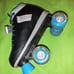 Roller Derby Blazer Quad Skates Black/Blue/Grey