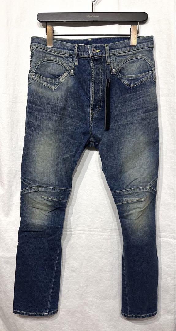 BACKLASH 3D立体 denim pants / Backlash stretch sarouel skinny