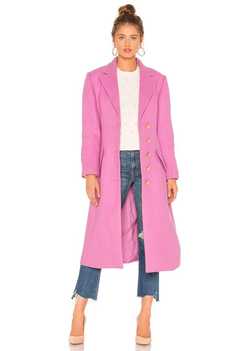 Keepsake Single-Breasted Long Coat