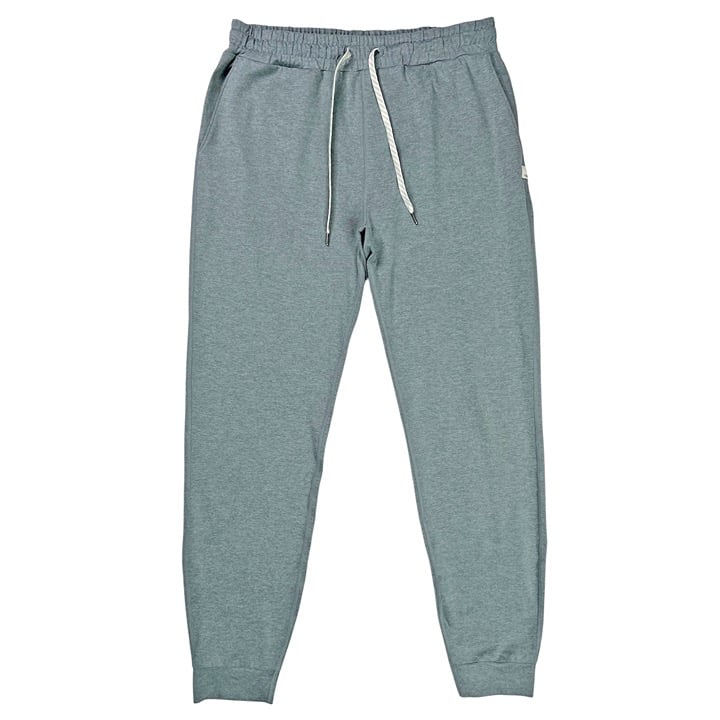 Vuori DreamKnit Performance Jogger in Blue Green Size Medium