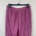 Vintage 90s Reebok Pink Barbie Windbreaker Jogger Pants 100% Nylon Size M