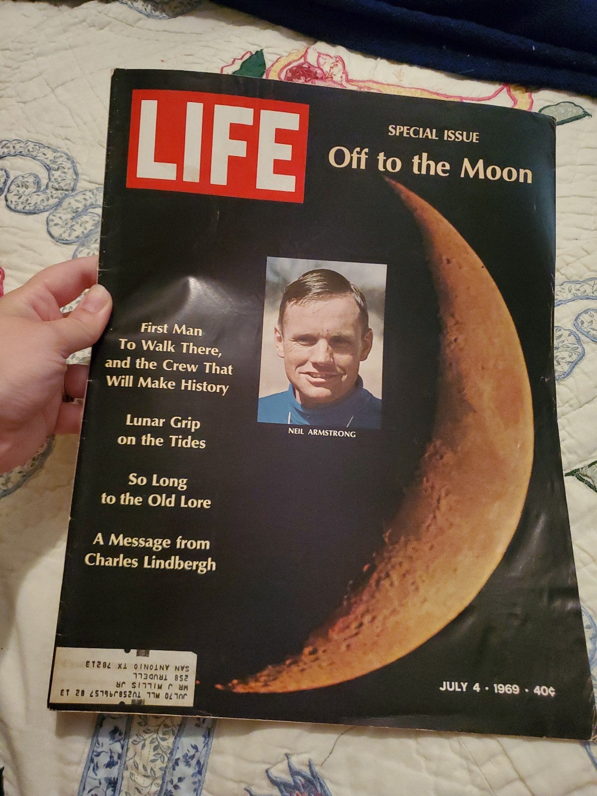 Vintage Life special issue off to the moon 1969