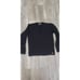 Armani Exchange Black Ribbed Embossed V