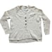 Madewell Ribbed Lyle Henley Sweater Wool Blend in Cream, Size M