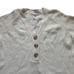 Madewell Ribbed Lyle Henley Sweater Wool Blend in Cream, Size M