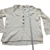 Madewell Ribbed Lyle Henley Sweater Wool Blend in Cream, Size M