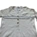 Madewell Ribbed Lyle Henley Sweater Wool Blend in Cream, Size M