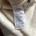 Madewell Ribbed Lyle Henley Sweater Wool Blend in Cream, Size M