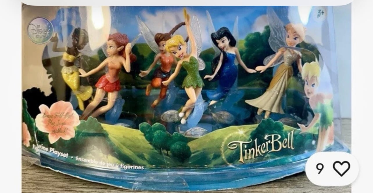 Disney vintage fairies figurine set