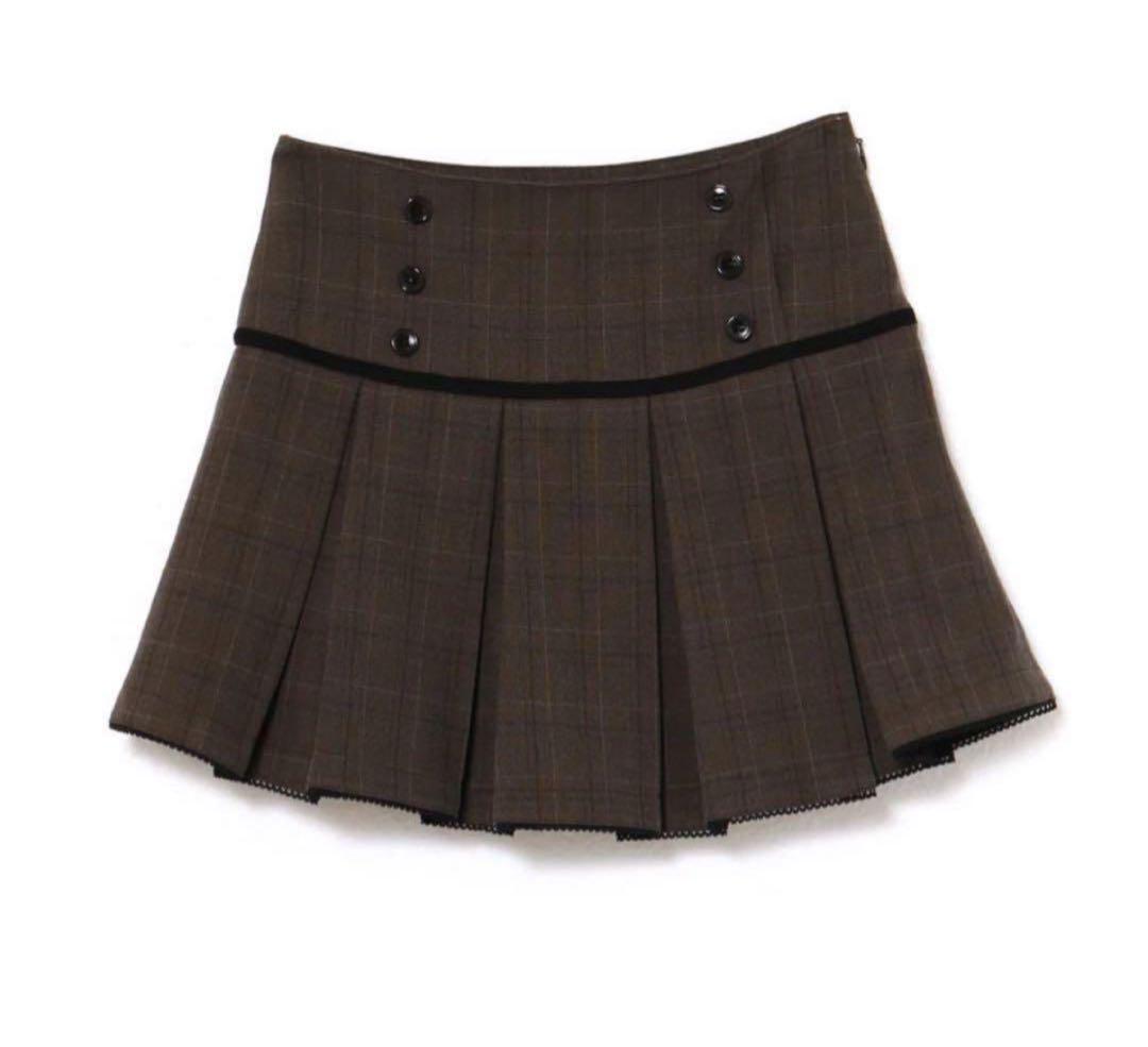 andmary Miu Pleats Skirt