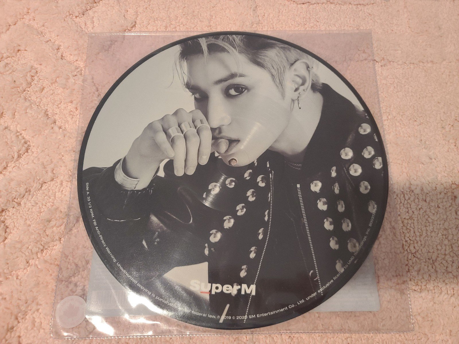 SuperM The First Mini Album Vinyl Record Taeyong ver