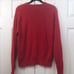 Vintage Enjoy Coca Cola Logo Coke Sweater Pine State Red Size L Authentic RARE